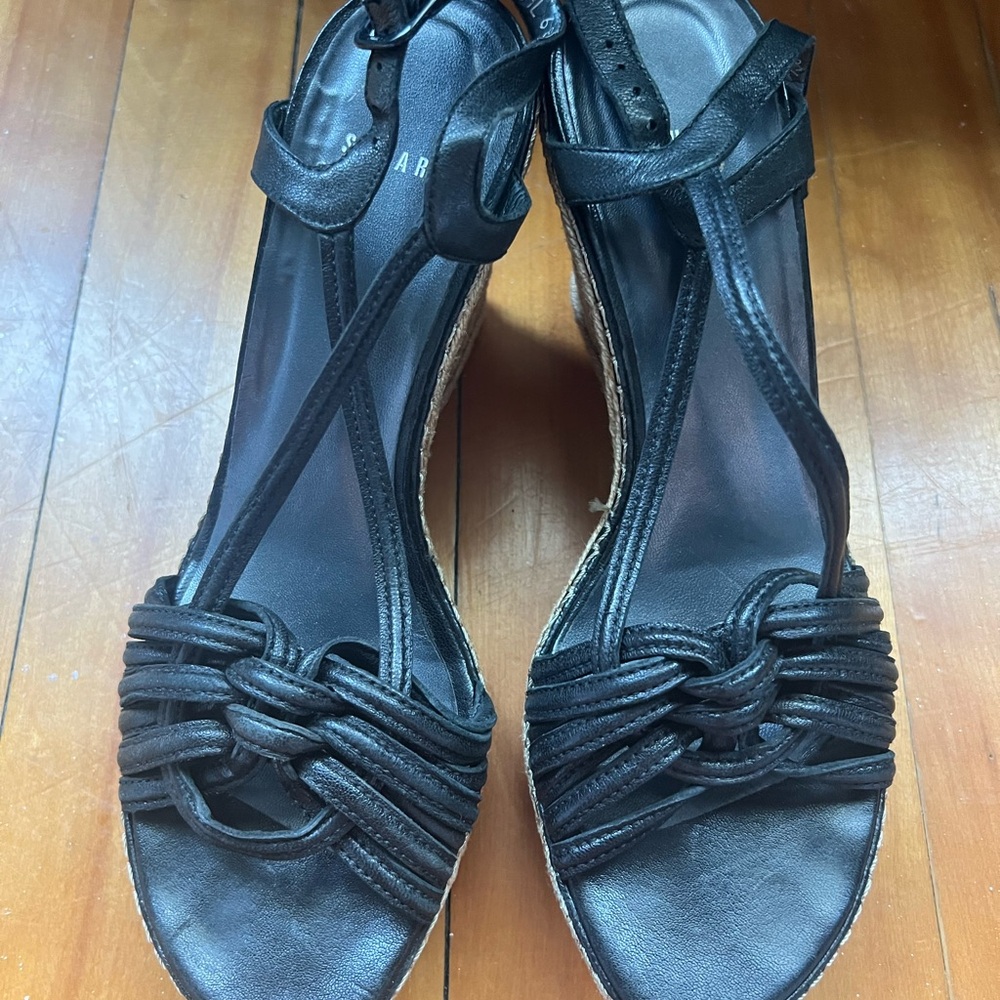 Stuart Weitzman Black Women's Sandals